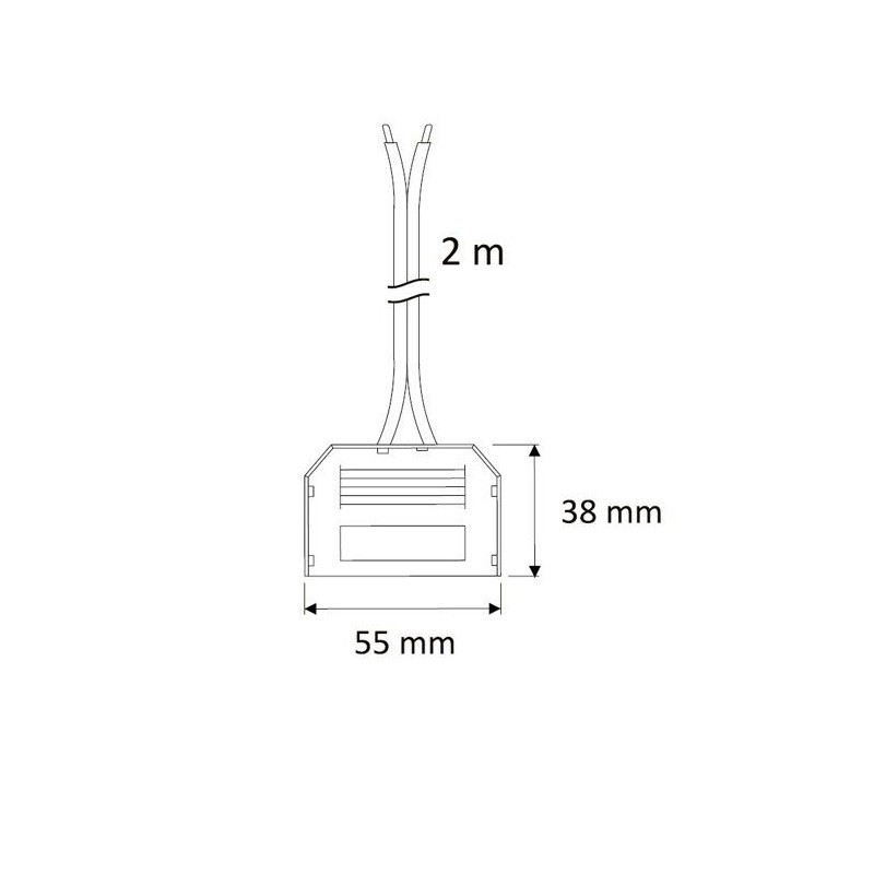 MINI 6-way splitter with 2m cable without plug MINI 6-way splitter with 2m cable without plug