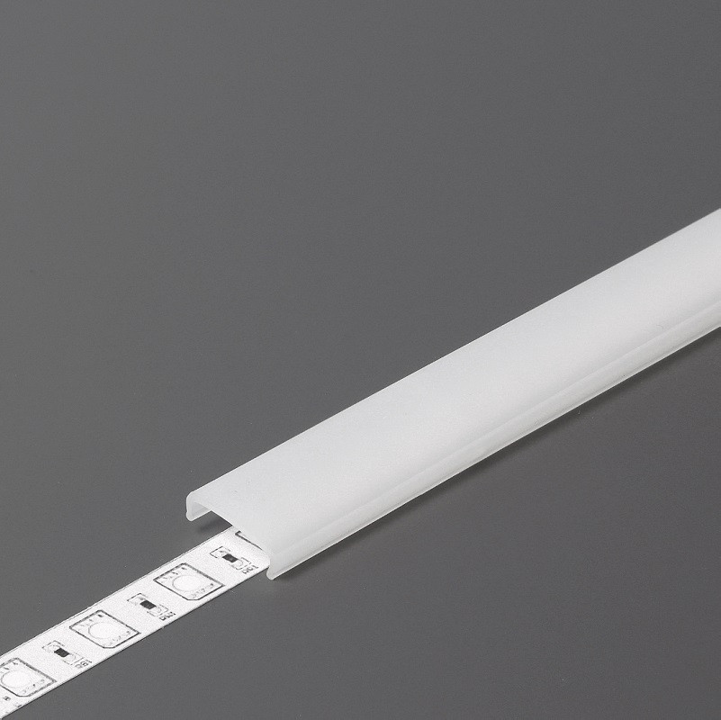 3m U180-Tile LED profile (anodized, black), set with cover 3m U180-Tile LED profile (anodized, black), set with cover
