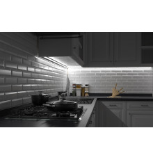 2m E3 Corner LED Profile - Silver Anodised with Diffuser 2m E3 Corner LED Profile - Silver Anodised with Diffuser