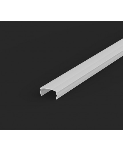 2m E3 Corner LED Profile - Silver Anodised with Diffuser 2m E3 Corner LED Profile - Silver Anodised with Diffuser
