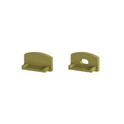 2m gold painted E2 LED Aluminium U-profile with diffuser 2m gold painted E2 LED Aluminium U-profile with diffuser