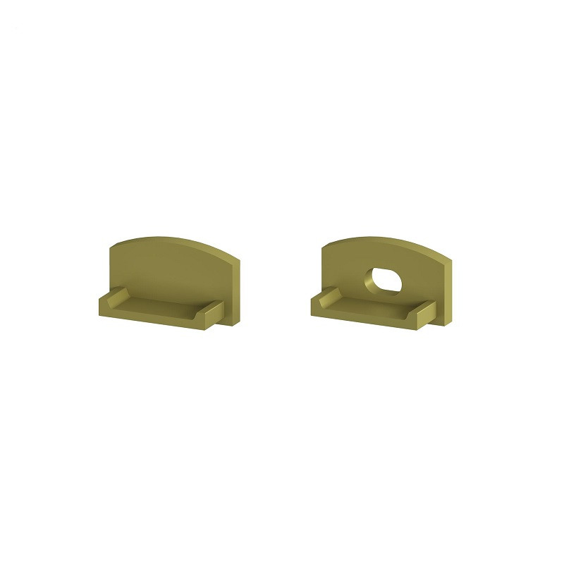 2m gold painted E2 LED Aluminium U-profile with diffuser 2m gold painted E2 LED Aluminium U-profile with diffuser