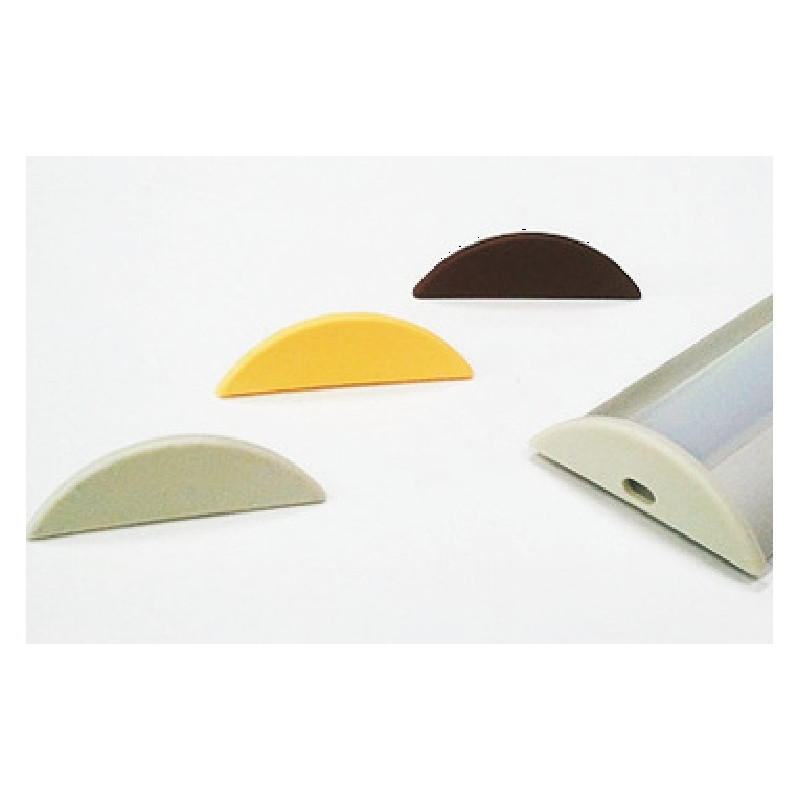 P4 surface LED aluminium profile, 1m, wood wenge effect, with diffuser P4 surface LED aluminium profile, 1m, wood wenge effect, with diffuser