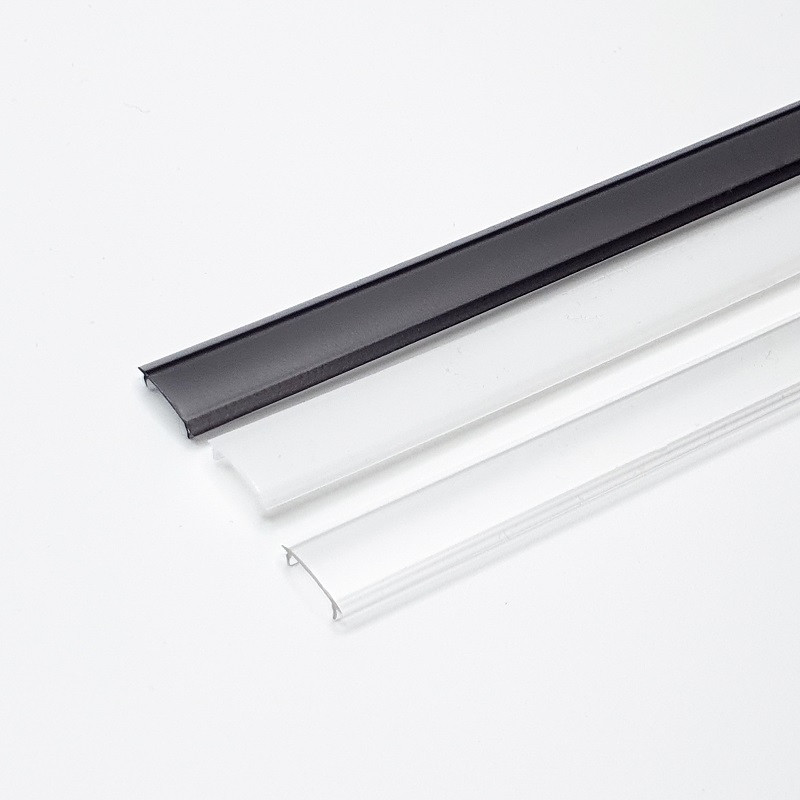 P4 surface LED aluminium profile 2m, wood wenge effect, with diffuser P4 surface LED aluminium profile 2m, wood wenge effect, with diffuser