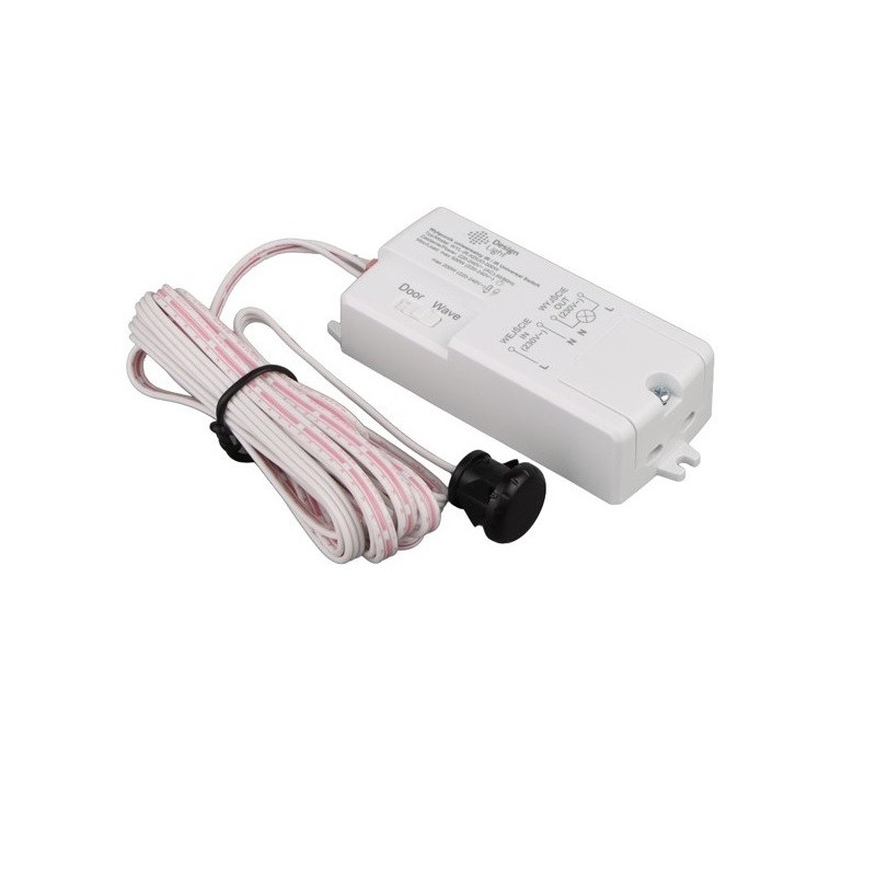 500W 220-240V IR K DUO, 2-in-1 (Move/Door) Mini Recessed/Surface Mount Cabinet Infra-red IR Sensor Switch 500W 220-240V IR K DUO, 2-in-1 (Move/Door) Mini Recessed/Surface Mount Cabinet Infra-red IR Sensor Switch