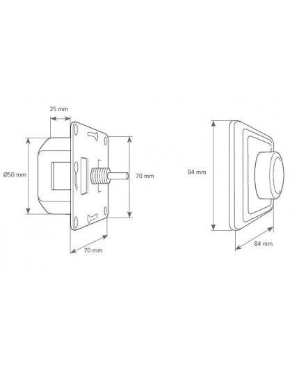 LED dimmer VD200, 1-200W. With staircase function. Leading/trailing edge, Vadsbo LED dimmer VD200, 1-200W. With staircase function. Leading/trailing edge, Vadsbo
