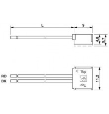 Printed-circuit board connector - PTF 0,3/ 2-WB-10-H - 1707562 (10mm PCB) Printed-circuit board connector - PTF 0,3/ 2-WB-10-H - 1707562 (10mm PCB)