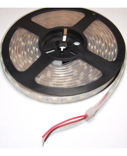 5m, 12VDC LED Flexible Strip warm white 2700K SMD5050, IP65 5m, 12VDC LED Flexible Strip warm white 2700K SMD5050, IP65
