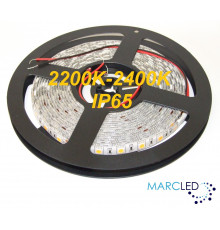 24VDC IP20 SMD5050 LED strip 2200K-2400K 5m very warm white 72W, 300LEDs 