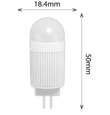 2.4w G4 180lm 2700K LED capsule