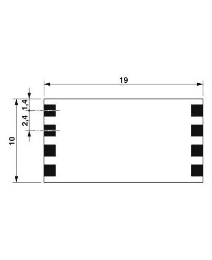 Phoenix Contact, PCB - PTF 0,3/ 4-FLEX-I-10 - 1848503. Extension Connector 10mm Phoenix Contact, PCB - PTF 0,3/ 4-FLEX-I-10 - 1848503. Extension Connector 10mm