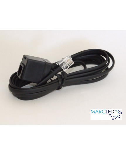 1800mm extension lead for IR sensor F01, F02, F03, F04, F05, black, Elektra 1800mm extension lead for IR sensor F01, F02, F03, F04, F05, black, Elektra