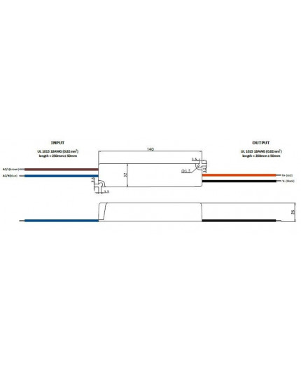 24W 24Vdc Single Output Switching LED Power Supply GL Power TÜV 24W 24Vdc Single Output Switching LED Power Supply GL Power TÜV