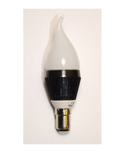 3W B15 LED Lamp Milky Flame Bulb Warm White Dimmable 20-25W Equivalent 3W B15 LED Lamp Milky Flame Bulb Warm White Dimmable 20-25W Equivalent