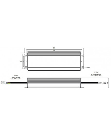 300W 12Vdc Single Output Switching LED Power Supply with PFC Function, GLG-300-12, 5 years warranty 300W 12Vdc Single Output Switching LED Power Supply with PFC Function, GLG-300-12, 5 years warranty