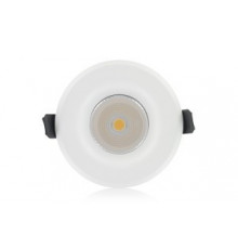 6W dimmable fire rated LED downlight, 3000K, 410lm, 36degree beam angle 6W dimmable fire rated LED downlight, 3000K, 410lm, 36degree beam angle