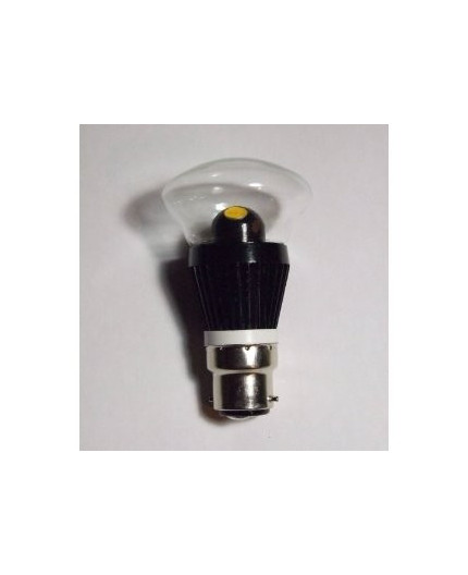 3W B22 LED Lamp Clear Mushroom Bulb Warm White Dimmable 20-25W Equivalent 3W B22 LED Lamp Clear Mushroom Bulb Warm White Dimmable 20-25W Equivalent