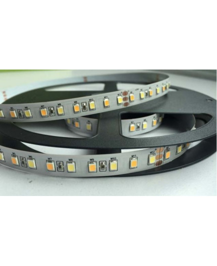 24VDC LED SMD2835 Flexible Strip CCT changeable 2700K-6500K, IP20, 5m a roll (85W, 600LEDs) 24VDC LED SMD2835 Flexible Strip CCT changeable 2700K-6500K, IP20, 5m a roll (85W, 600LEDs)