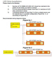 0 - 80W 24Vdc Dimmable (trailing edge) Electronic Transformer for LEDs, TE80W-DIMM-LED-24V 0 - 80W 24Vdc Dimmable (trailing edge) Electronic Transformer for LEDs, TE80W-DIMM-LED-24V