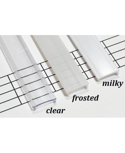 1m / 1000mm Diffuser / Cover, suitable for LED profiles KL1, K1, KL2, K2, KH2, K3 1m / 1000mm Diffuser / Cover, suitable for LED profiles KL1, K1, KL2, K2, KH2, K3
