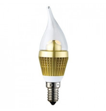 3W E14 LED Lamp, Clear Flame Bulb, Warm White, Dimmable, CFG