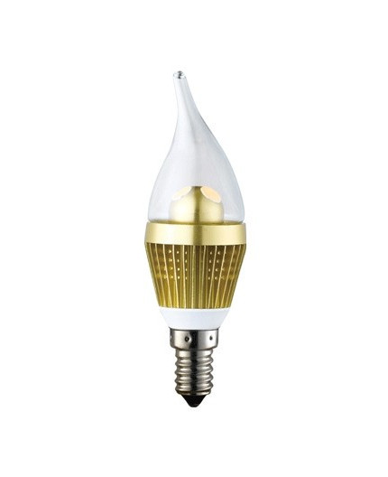 3W E14 LED Lamp, Clear Flame Bulb, Warm White, Dimmable, CFG 3W E14 LED Lamp, Clear Flame Bulb, Warm White, Dimmable, CFG