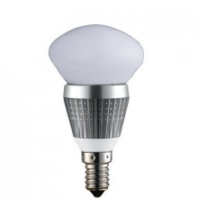 3W E14 LED Lamp, Milky Mushroom Bulb, Warm White, Dimmable, D37mm x L97mm