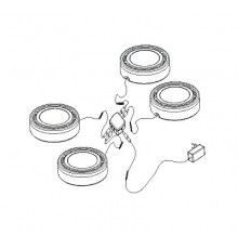 12Vdc 3W LED Under Cabinet Lights, Cree, Warm White, 202lm - iPuck(2) 12Vdc 3W LED Under Cabinet Lights, Cree, Warm White, 202lm - iPuck(2)