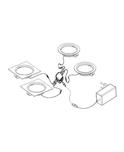 LED Under Cabinet Lights, 1.3W DC12V, SMD, Warm White, 82lm - iPuck(3) LED Under Cabinet Lights, 1.3W DC12V, SMD, Warm White, 82lm - iPuck(3)