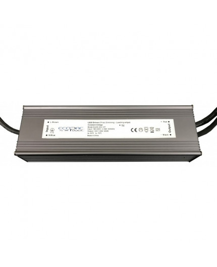 300W (2x150W), Mains to 12Vdc Triac dimmable LED driver, IP66, ELED-300P-12T 300W (2x150W), Mains to 12Vdc Triac dimmable LED driver, IP66, ELED-300P-12T