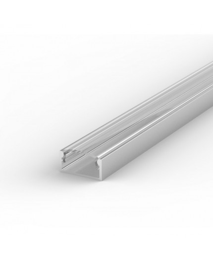 EH2 1m / 1000mm LED aluminium extrusion 15mm x 15mm with high quality diffuser and end caps (option) EH2 1m / 1000mm LED aluminium extrusion 15mm x 15mm with high quality diffuser and end caps (option)