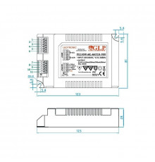 42W 350mA LED power supply, GPF-40D-350, 3 in 1 dimming function, PFC function, 5 years warranty 42W 350mA LED power supply, GPF-40D-350, 3 in 1 dimming function, PFC function, 5 years warranty