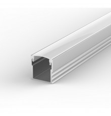 EH2 1m / 1000mm LED aluminium extrusion 15mm x 15mm with high quality diffuser and end caps (option) EH2 1m / 1000mm LED aluminium extrusion 15mm x 15mm with high quality diffuser and end caps (option)