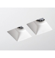 Torso - Rectangle Gypsum Plaster-In Recessed Baffled Ceiling Downlight Torso - Rectangle Gypsum Plaster-In Recessed Baffled Ceiling Downlight