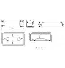 50W constant current 700mA dimmable LED driver, Govena 50W constant current 700mA dimmable LED driver, Govena