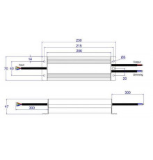 24Vdc 100W DALI dimmable LED driver, ELED-100-24D 24Vdc 100W DALI dimmable LED driver, ELED-100-24D
