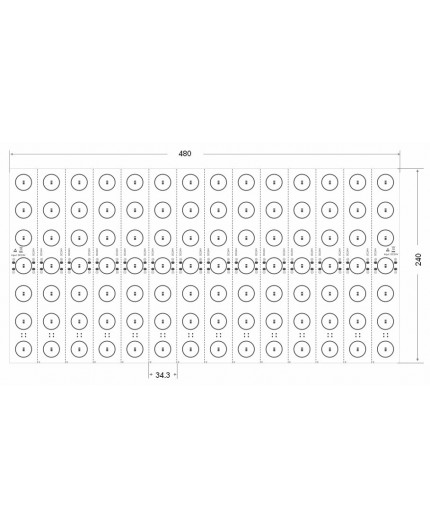 24Vdc 34W 4000K 160 Degree Soft Flexible LED Module/ Sheet SMD2835 24Vdc 34W 4000K 160 Degree Soft Flexible LED Module/ Sheet SMD2835