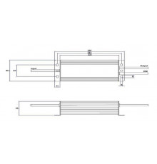 180W, 0-10V / Potentiometer / 10V PWM dimmable LED driver ELED-180-12V 180W, 0-10V / Potentiometer / 10V PWM dimmable LED driver ELED-180-12V