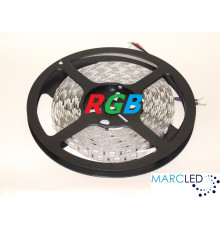 12VDC LED tape, RGB, 14.4W/m, 60LED/m, IP54, 5m (72W, 300 LED) SMD5050 12VDC LED tape, RGB, 14.4W/m, 60LED/m, IP54, 5m (72W, 300 LED) SMD5050