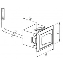 Elektra ON/OFF Mounted Switch (built-in), 220V - 240V, 2.5A, black Elektra ON/OFF Mounted Switch (built-in), 220V - 240V, 2.5A, black