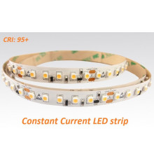 24VDC constant current LED tape 5m 2700K CRI95+ 14.4W/m 120LED/m SMD3528