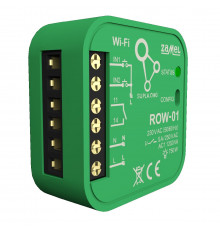 ROW-01 Power socket and lights control module, Wi-Fi 1-channel, Supla ROW-01 Power socket and lights control module, Wi-Fi 1-channel, Supla