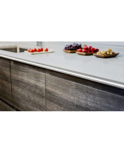 1m recessed LED profile IN1 (anodized, silver), set with milky cover 1m recessed LED profile IN1 (anodized, silver), set with milky cover