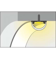 1m flexible LED ARCH1 aluminium profile for arches, with opal cover 1m flexible LED ARCH1 aluminium profile for arches, with opal cover