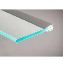 1m glass 6mm LED profile G1, anodized 1m glass 6mm LED profile G1, anodized