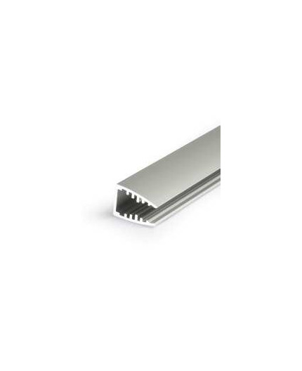 2m glass 6mm LED profile G1, anodized 2m glass 6mm LED profile G1, anodized