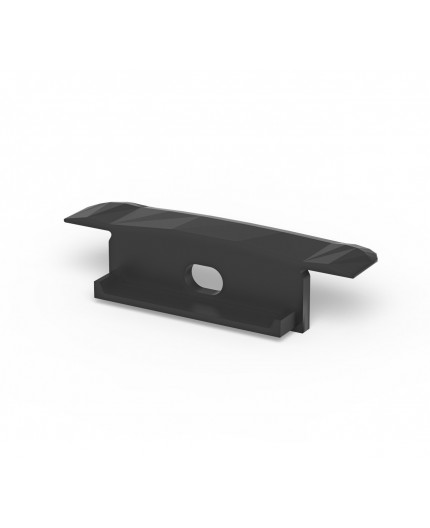 2m recessed LED aluminium profile painted black extrusion EW1 diffuser 2m recessed LED aluminium profile painted black extrusion EW1 diffuser