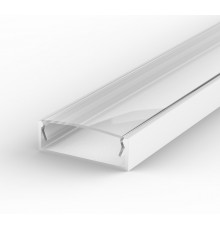 1m LED Aluminium U-profile EW2 white painted with diffuser 1m LED Aluminium U-profile EW2 white painted with diffuser