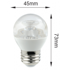 5w Mini Globe E27 480lm 2700K LED Lamp, Dimmable 5w Mini Globe E27 480lm 2700K LED Lamp, Dimmable