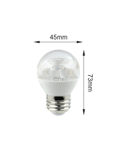 5w Mini Globe E27 480lm 2700K LED Lamp, Dimmable 5w Mini Globe E27 480lm 2700K LED Lamp, Dimmable